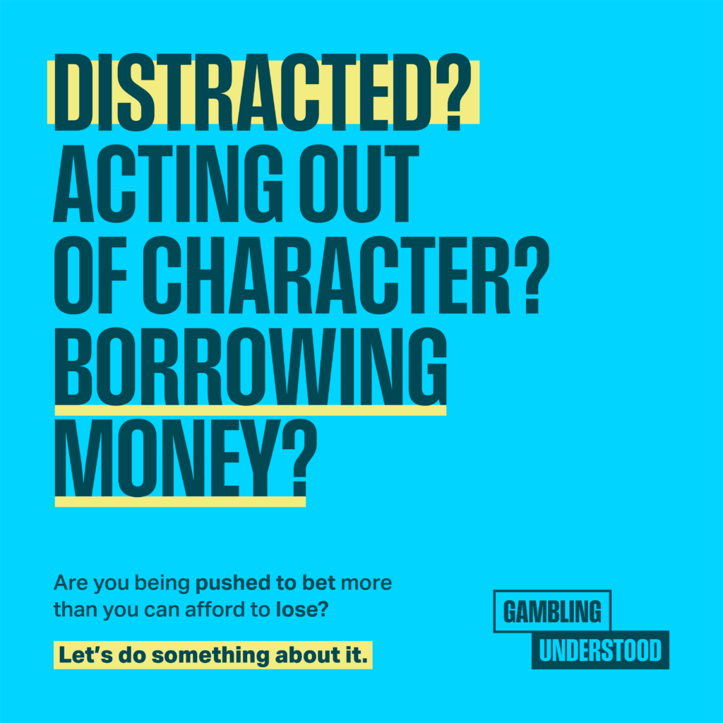 Distracted? Acting out character? Borrowing money?